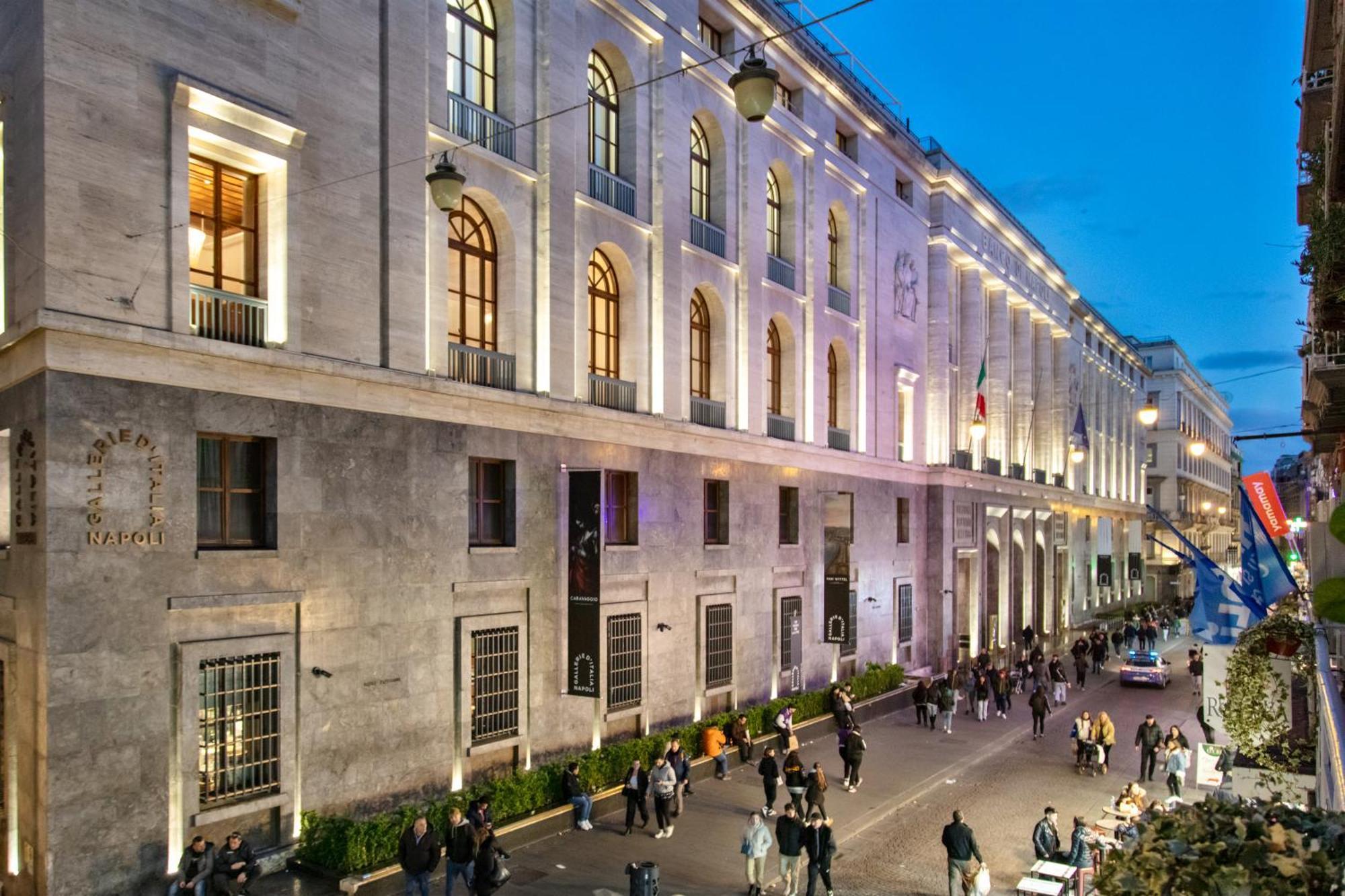 Toledo Lifestyle Hotel Napoli Exterior foto